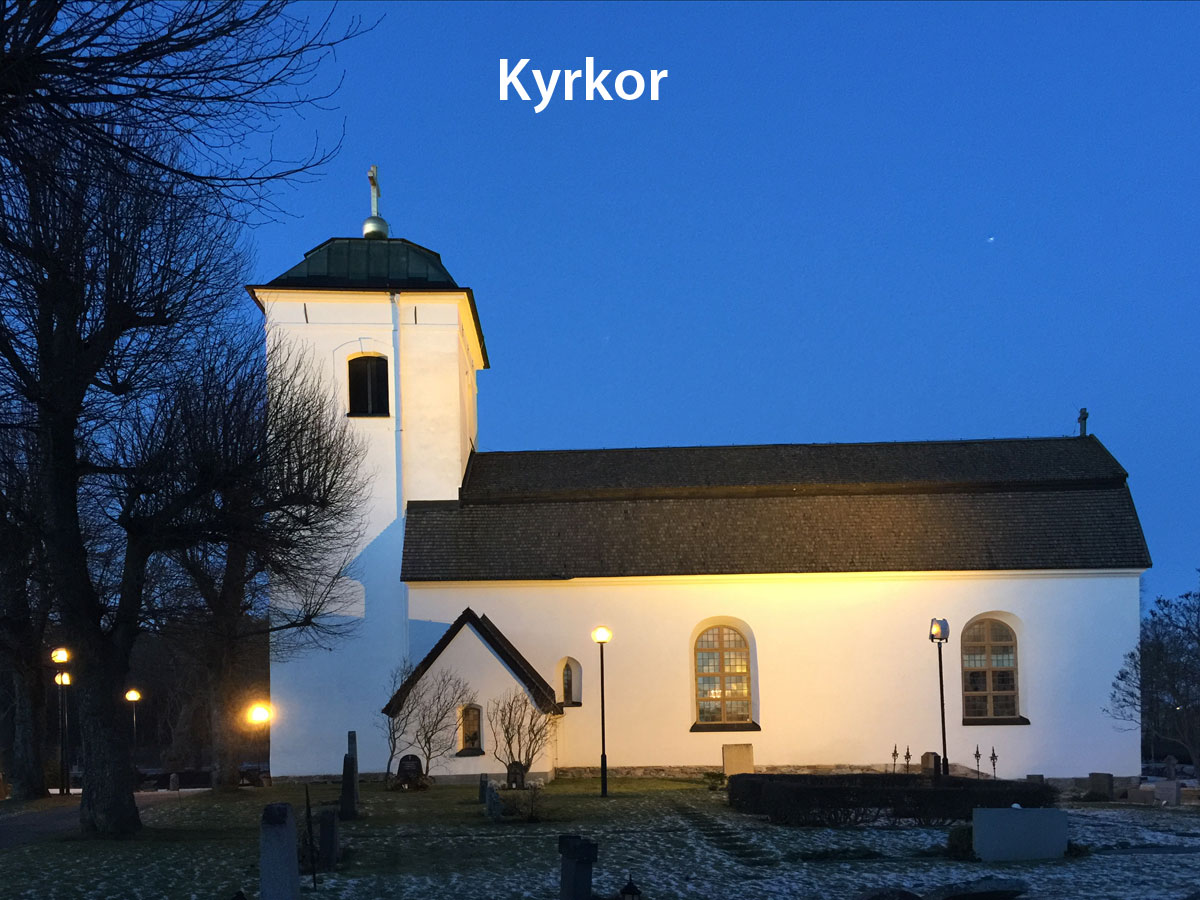 Kyrkor och religiös utrymme